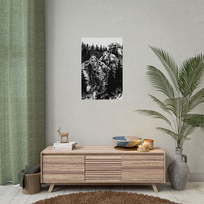 Print: The Trolls of Heidalskogen