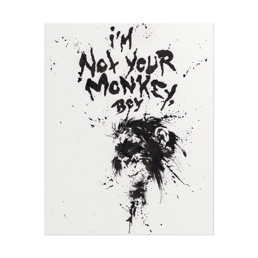 Print: Monkey Boy