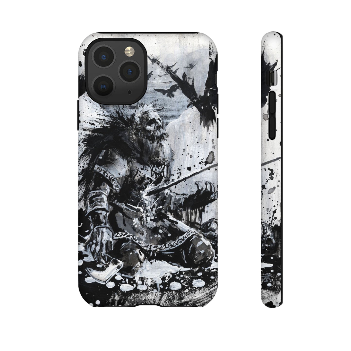 iPhone Case: Viking Dying