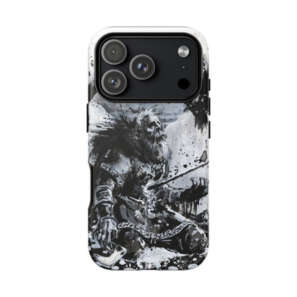 iPhone Case: Viking Dying
