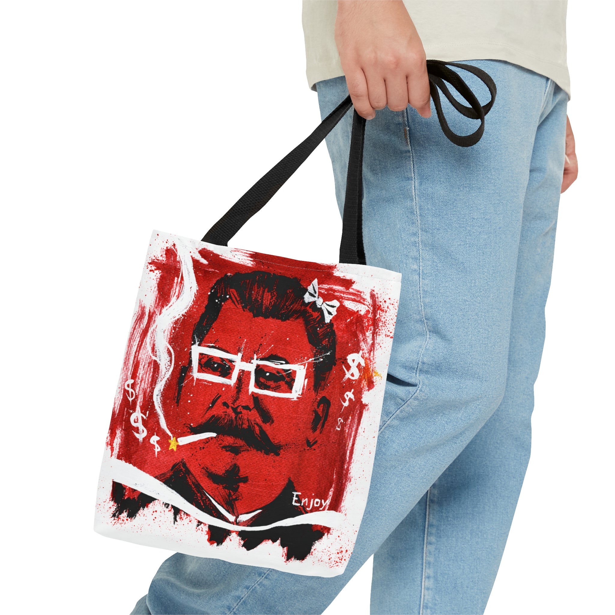 Tote Bag: Smokin' Stalin-Kim Diaz Holm