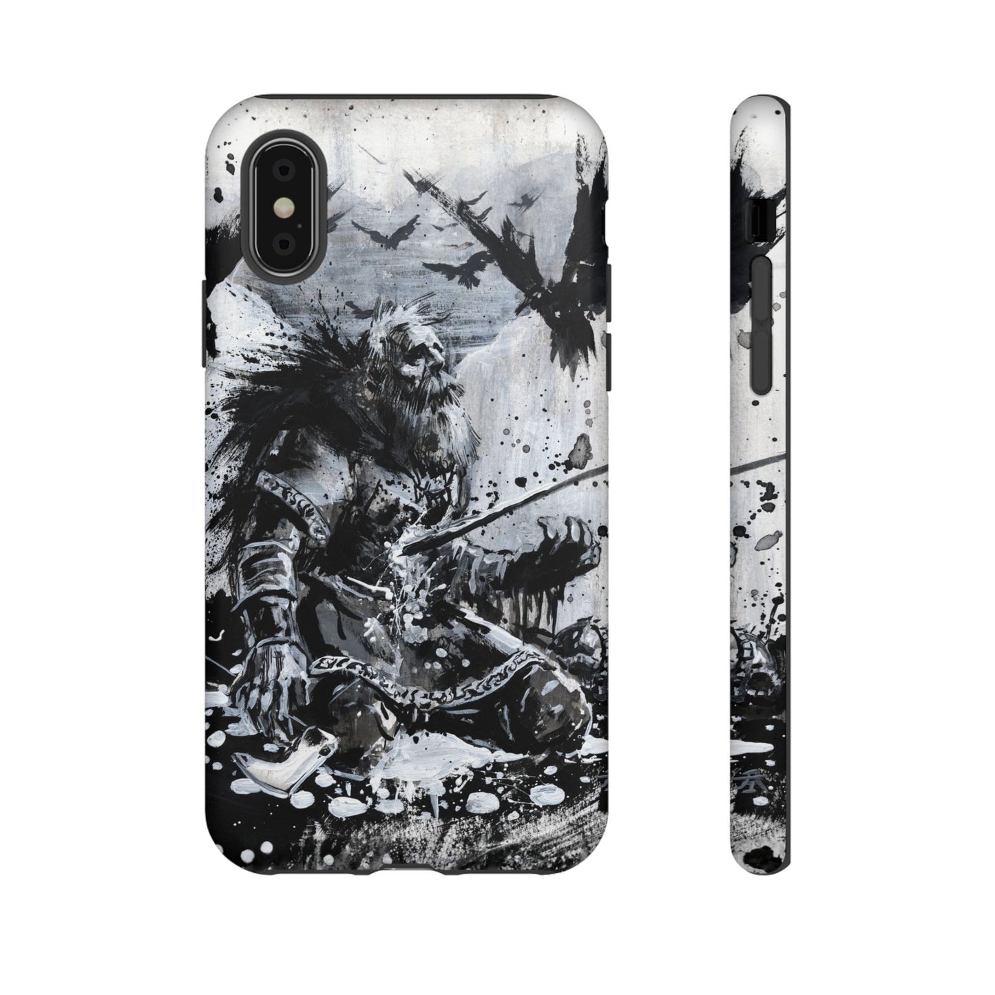 iPhone Case: Viking Dying