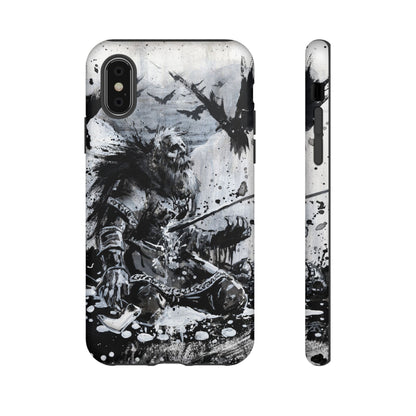 iPhone Case: Viking Dying