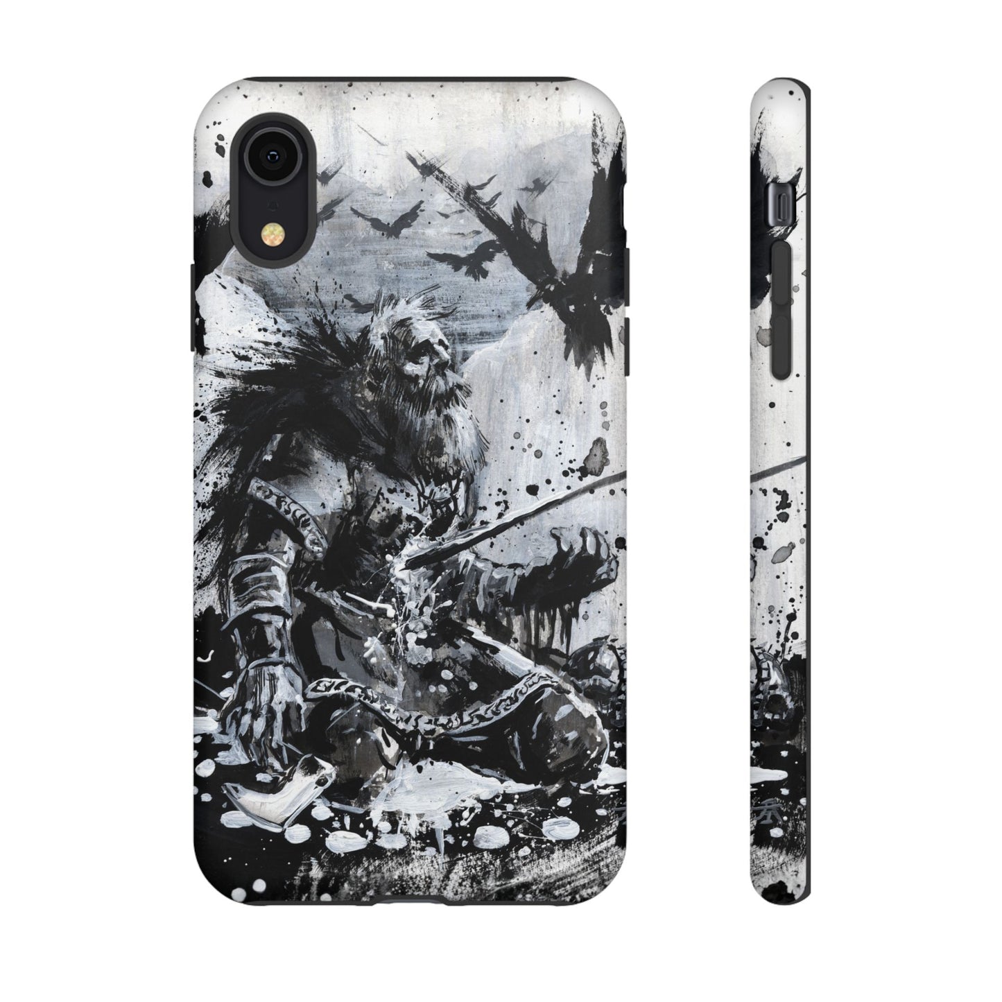 iPhone Case: Viking Dying