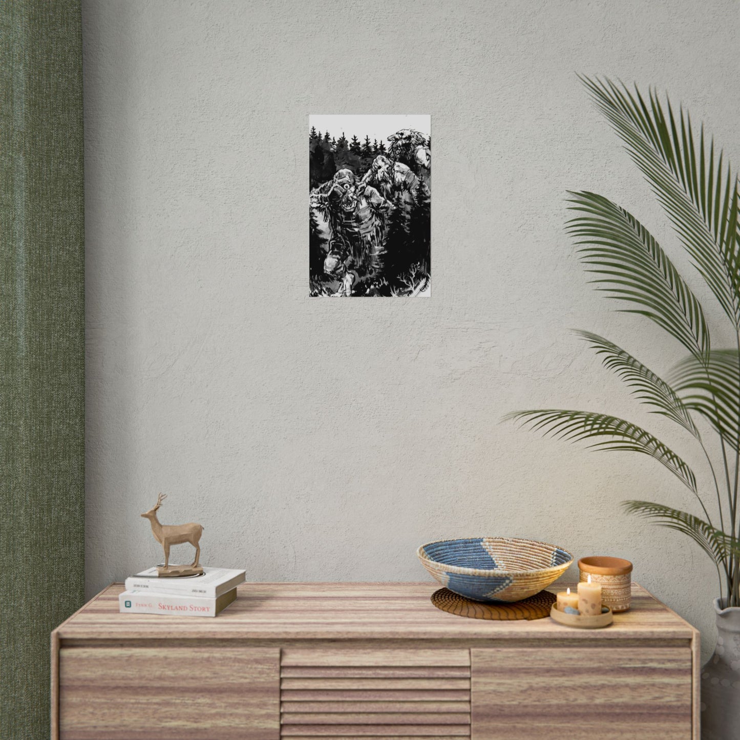 Print: The Trolls of Heidalskogen