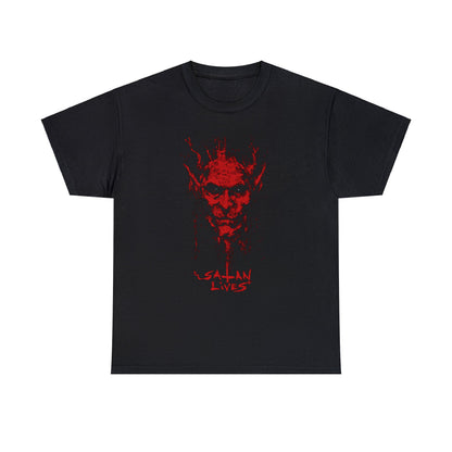 T-shirt: Satan Lives-Kim Diaz Holm