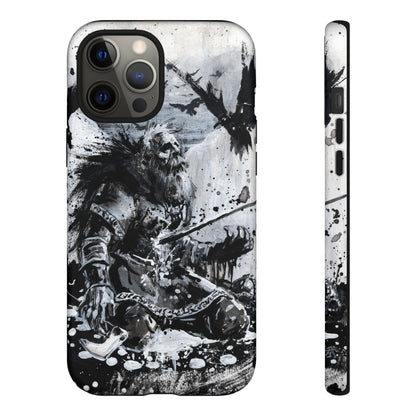 iPhone Case: Viking Dying