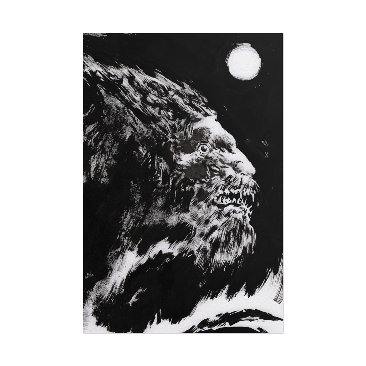 Print: Werewolf