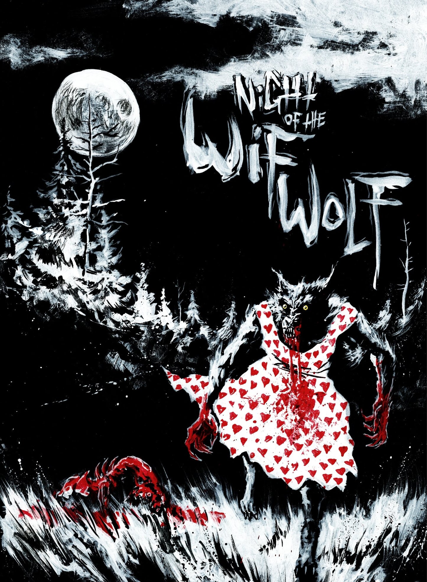 Signed Print: Night of the WifWolf