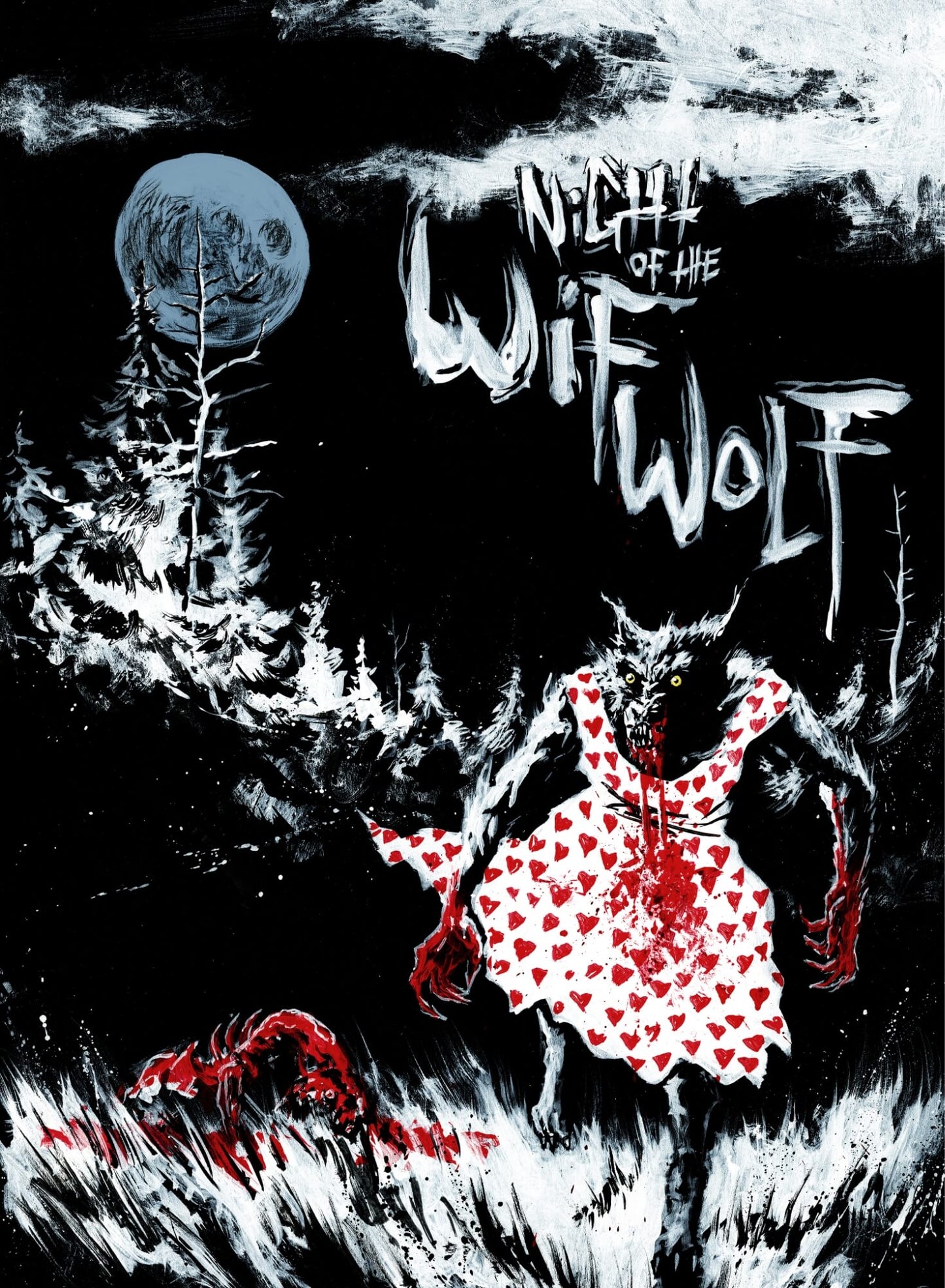 Signed Print: Night of the WifWolf