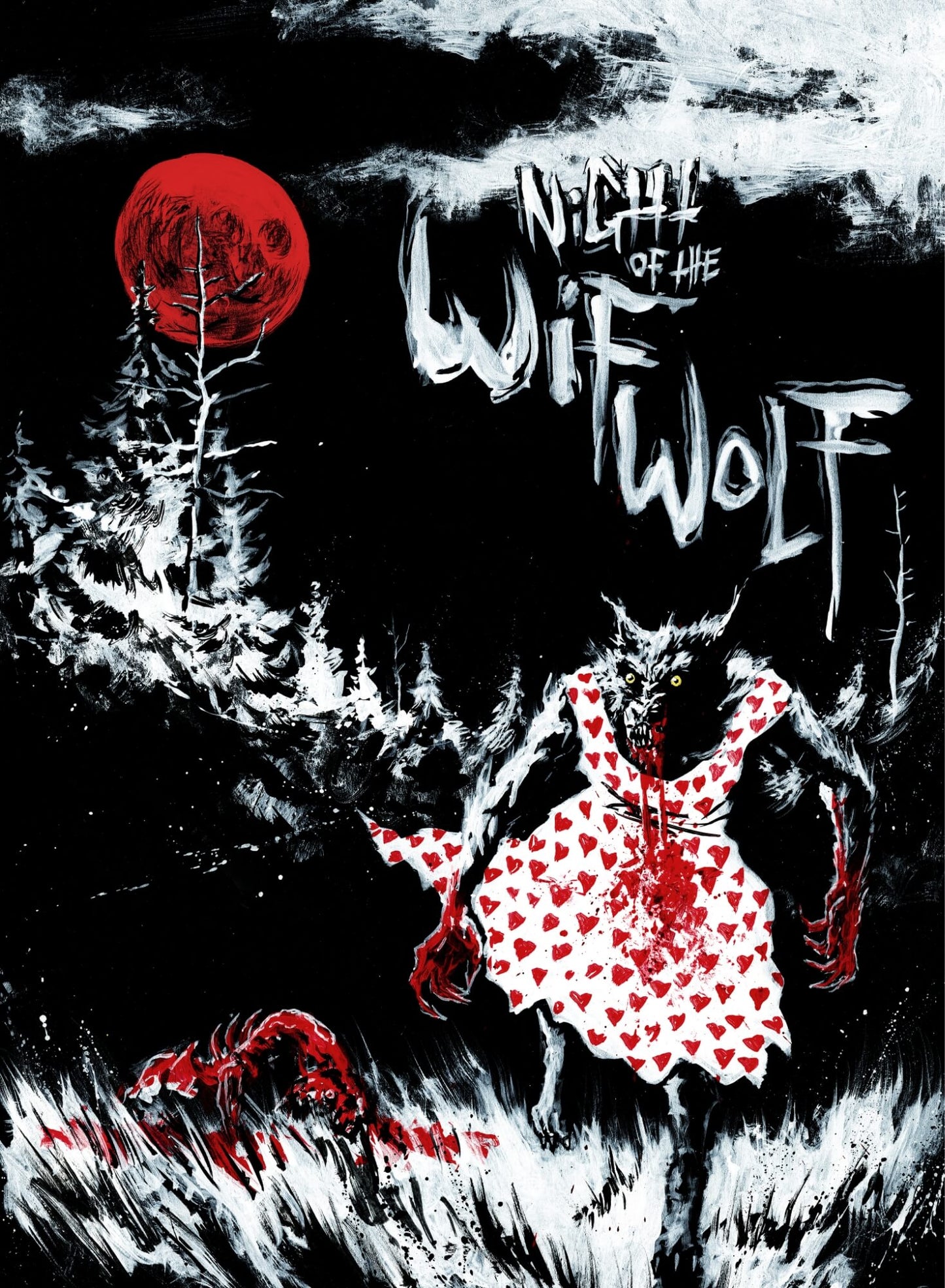 Signed Print: Night of the WifWolf