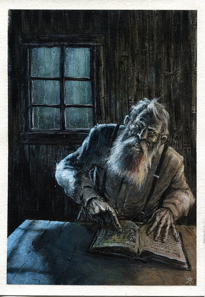 版画 Ake Holm lithograph Utvisning ur paradis PictureInTheHouse_2_grande.jpg