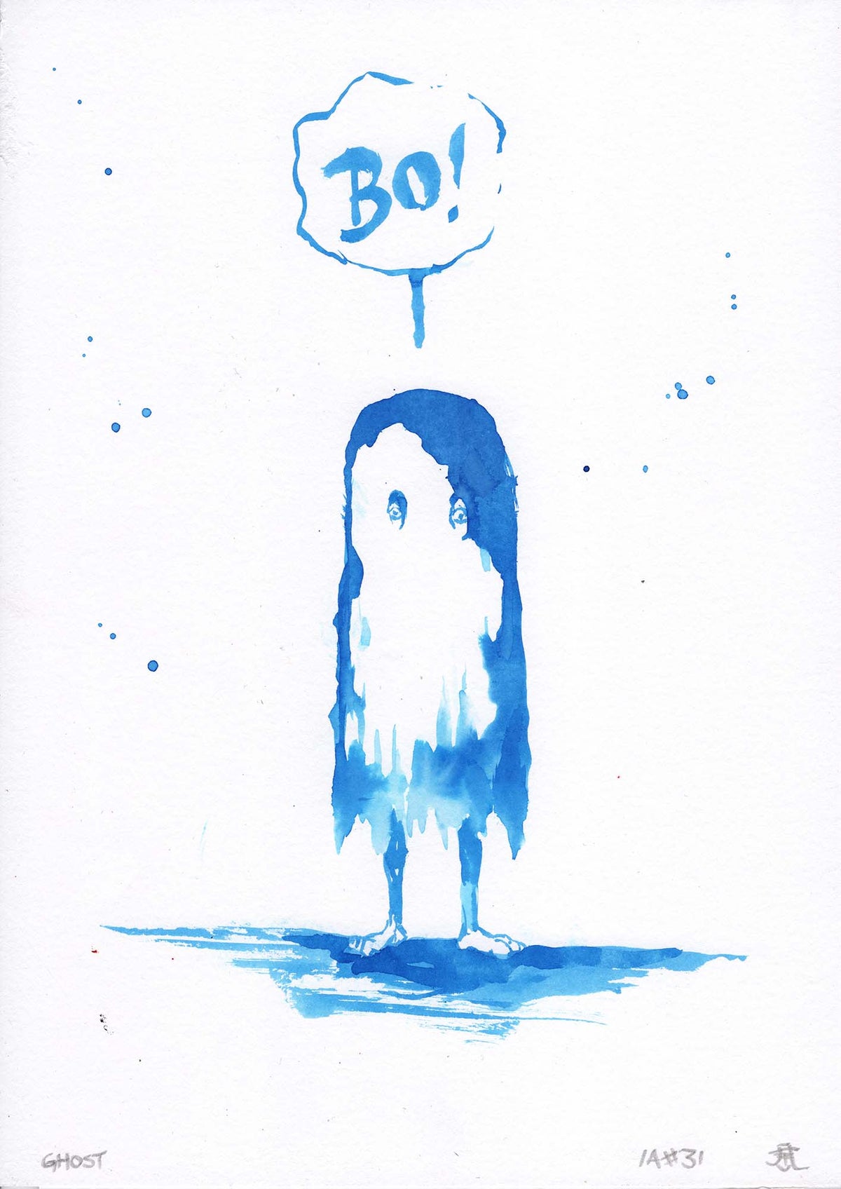 Original: Inkblot Alchemy - Ghost