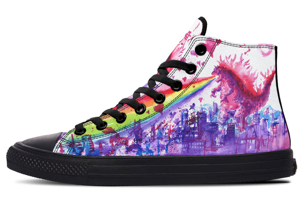 THE WORLD’S BEST NEW FASHON STORE VOL 1 Kim Diaz Holm - High Tops - Wrath Of Gayzilla