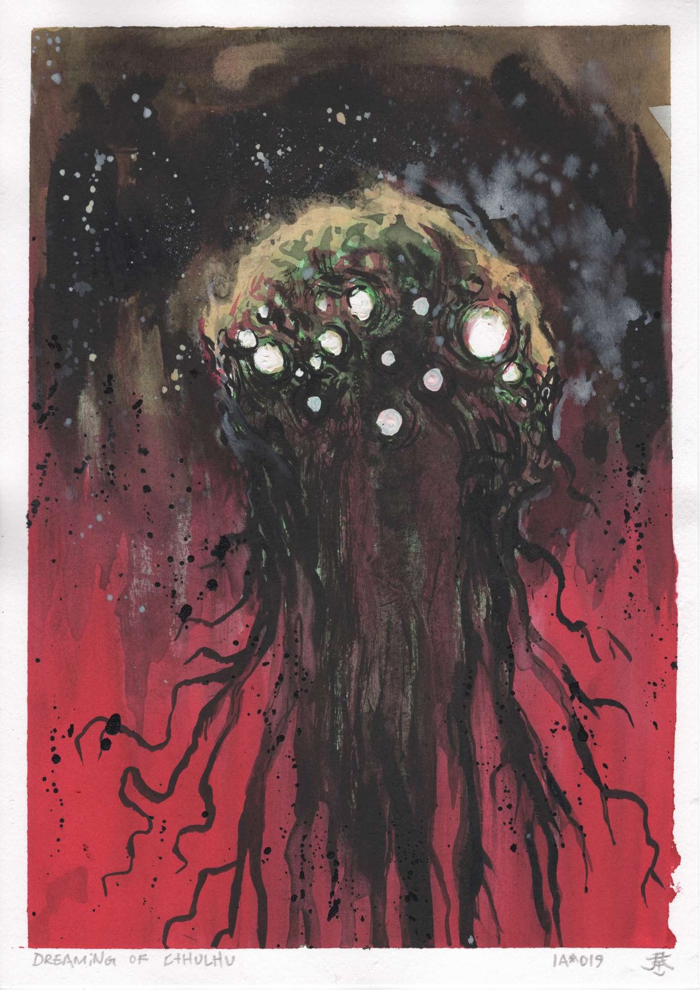 Original: Inkblot Alchemy - Dreaming of Cthulhu