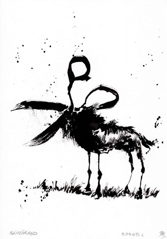 Original: Inkblot Alchemy - Scissorhead
