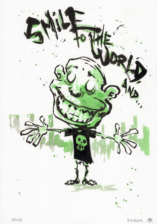 Original: Inkblot Alchemy - Smile