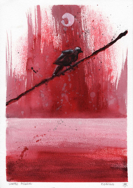 Original: Inkblot Alchemy - Warped Pidgeon